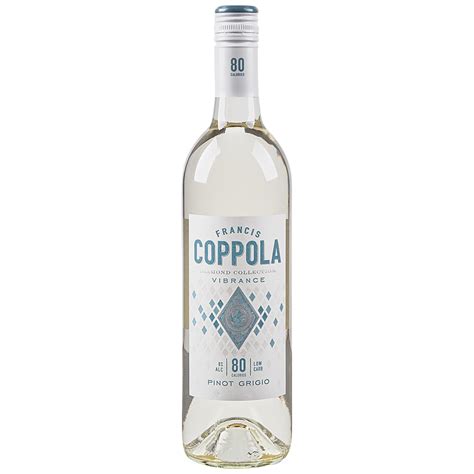 Francis Coppola Pinot Grigio Diamond Collection Vibrance 750 Ml Applejack