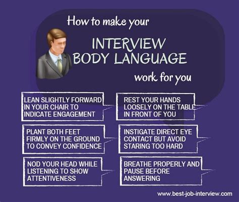 8 Expert Interview Body Language Tips | Interview skills, Interview ...