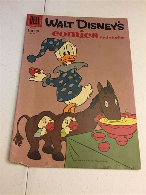 Walt Disneys Comics And Stories 227 Gd Good 2 0 Dell Comics Golden Age