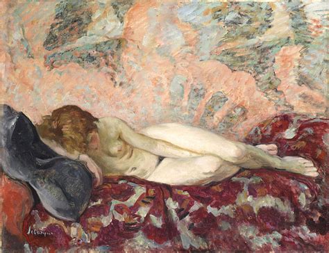 Nude Resting Painting By Henri Lebasque Fine Art America