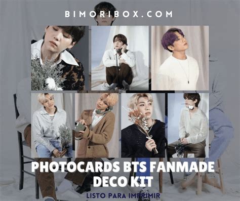 Photocards Bts Fanmade Deco Kit Listas Para Imprimir Bts Photo Cards Deco Movies Movie