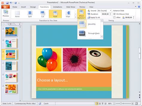 First glimpse of MS Office 2010 – PowerPoint 2010 | Maxiorel.com