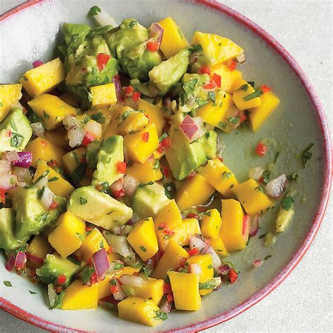 Mango And Avocado Salsa