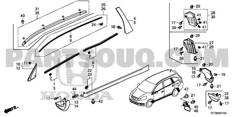 5 UPHOLSTERY Honda HONDA MOBILIO General 18TE7E01 Parts Catalogs