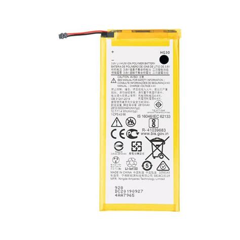 REPLACEMENT BATTERY FOR MOTO G6 XT1925 G5S PLUS XT1806 HG30