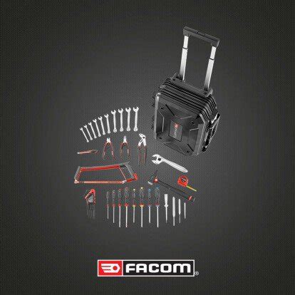 Valise De Maintenance Roulette Facom Outils Facom Promo