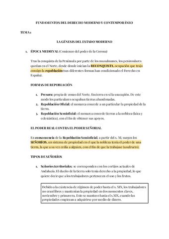 Temas Fundamentos Del Derecho Moderno Y Contempor Neo Pdf