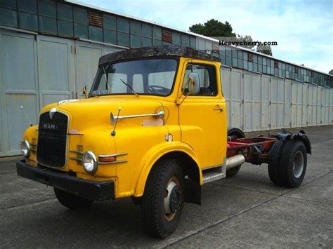 Man 8156 Chassis 4x4 6 Cylinder 1968 Chassis Truck Photo And Specs