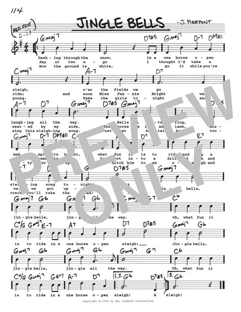 Jingle Bells Sheet Music