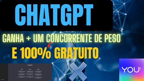 Incrível Conheça nova alternativa 100 gratuita ao Chat GPT YouTube