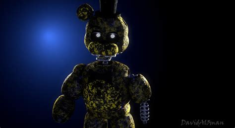 Ignited Golden Freddy by DavidAl3man on DeviantArt