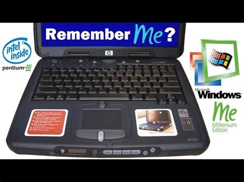 Thoroughly MEdiocre 2001 HP Pavilion laptop with Windows ME - YouTube
