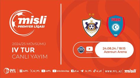 Misli Premyer Liqas Iv Tur Qaraba Turan Tovuz Youtube