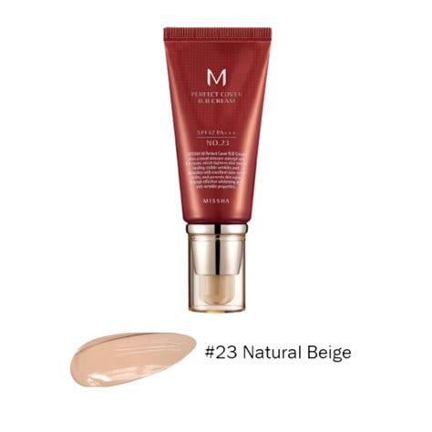 Missha Perfect Covering BB Cream No.23 Natural Beige SPF42 PA+++ 50ml ...