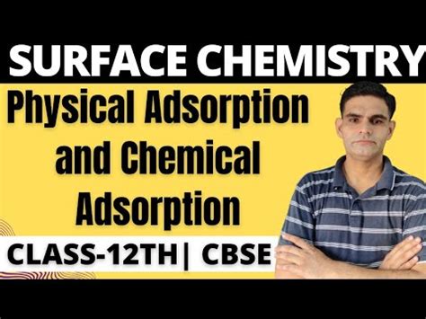 Surface Chemistry Class Types Of Adsorption Physisorption And