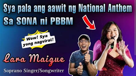 Wow Isang Expert Singer At Songwriter Pala Ang Aawit Ng National