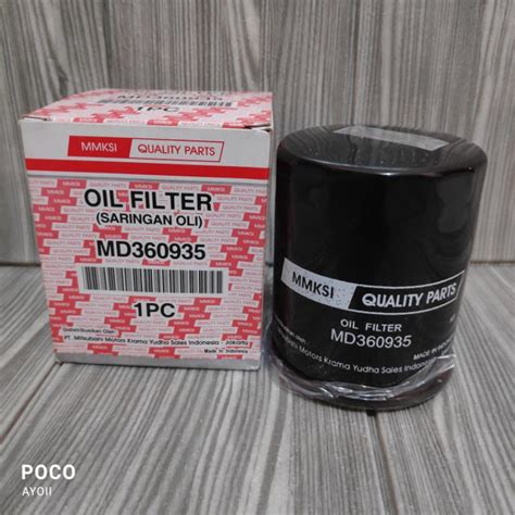 Jual Filter Oil Saringan Oli Mitsubishi Outlander Sport Mirage Lancer