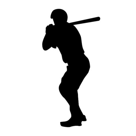 Premium Vector Baseball Player Icon Vektor