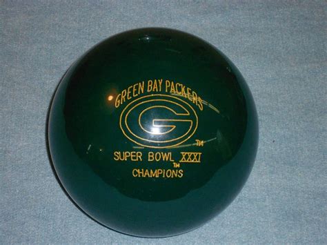 Collectors Green Bay Packers Bowling Ball Low Number Great Condition