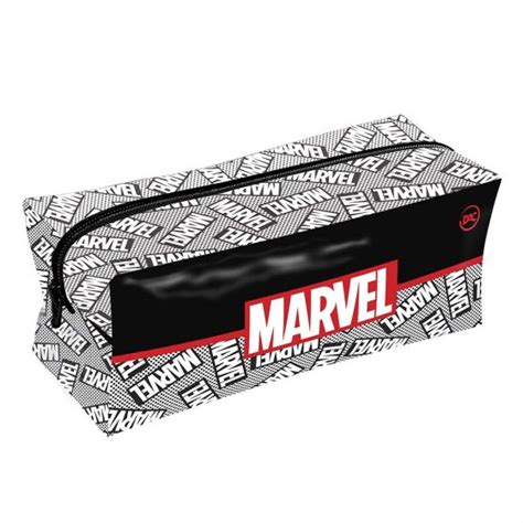 Estojo Escolar Grande Avengers Em PVC Cristal 3915 DAC