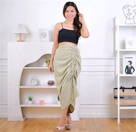 Rok Tali Serut Crinkle Airflow Lazada Indonesia