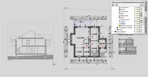 Projekt Przekroje Elewacji I Widoki Kondygnacji Arcadia