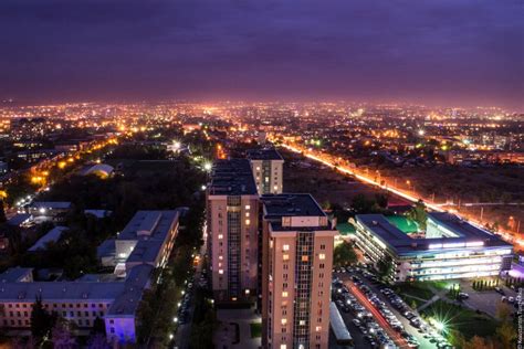 Ночной город Алма-Ата. — Фото №9715