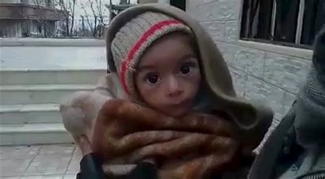 Videos Appear To Show Starvation Used As A Weapon In Syrian Town Of