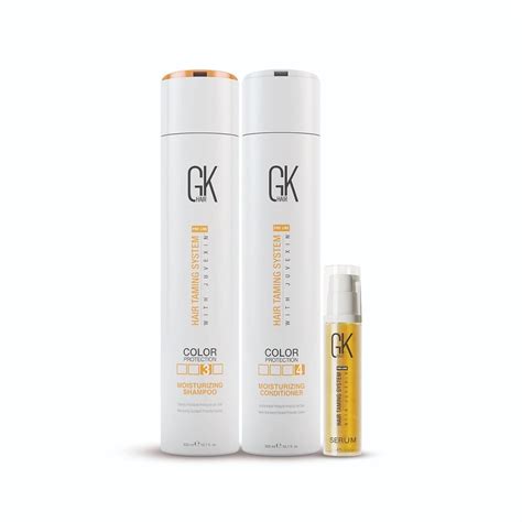 GK Global Keratin Hair Moisturizing Shampoo & Conditioner Set, 300ml ...