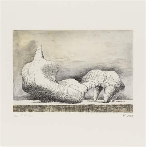 Reclining Figure Point Henry Moore Om Ch Published