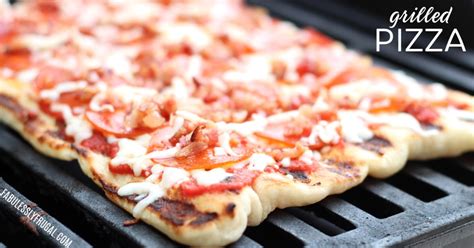 Easy Grilled Pizza Recipe For Unbeatable Pizza Nights Fabulessly Frugal