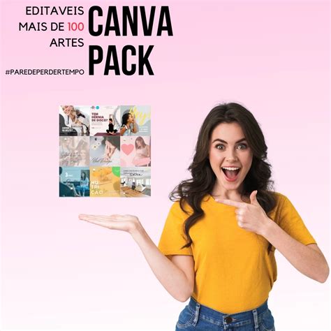 Super Pack Canva Artes Prontas E Editaveis Serviços Digitais DFG