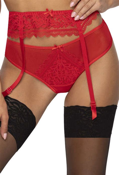 Stringi Czerwony Estelle S 0198 4 42 MAT Lingerie Moda Sklep EMPIK