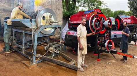 Manufacturing Process Of Wheat Thresher Machine “making Thresher Machine In Factory” Youtube