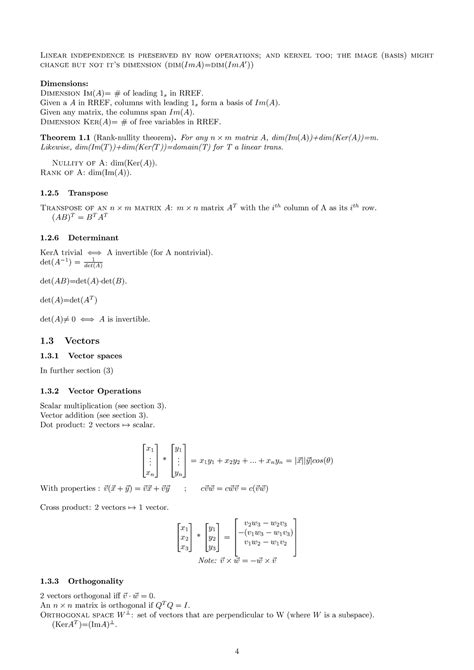 Linear combinations, spans, bases, dimensions - Linear independence is ...