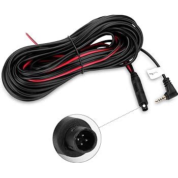 Amazon Pin Dash Cam Cable Ft Mm Male To Pin Backup