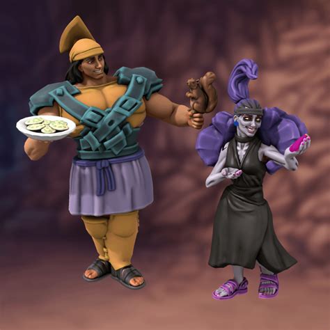 To The Secret Lab Yzma And Kronk Heroforgeminis