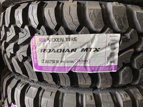 New Nexen Roadian Mtx Rm Mud Terrain Tire Lt R E Pr