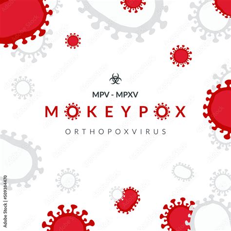 Monkeypox Virus Banner For Awareness And Alert Against Disease Spread