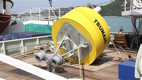 Thailands Two Tsunami Warning Buoys Re Deployed From Phuket