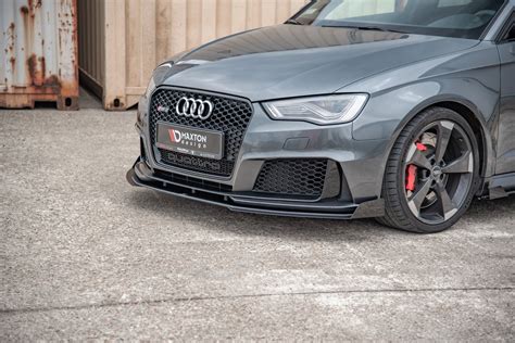 Racing Durability Front Splitter Flaps Audi Rs V Sportback Our