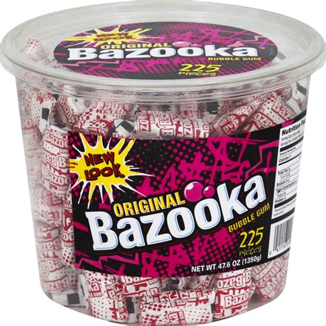 Bazooka® Original Bubble Gum 225 ct Tub | Casey's Foods