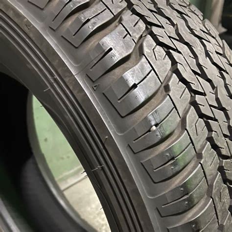 2019年製 Dunlop Grandtrek At 26560r18 110h At25 品 ホワイトレター スペア 1本 直接の引き渡し