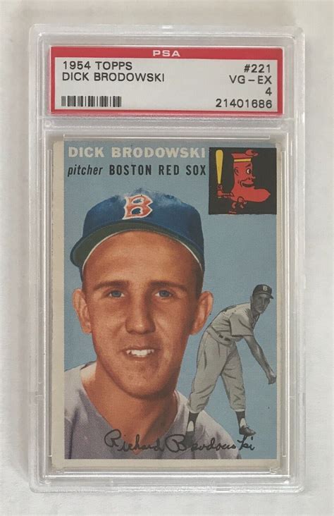 1954 Topps 221 Dick Brodowski For Sale Online EBay