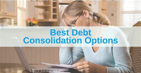 Best Debt Consolidation Options Wise Money Life Debt Relief Programs Debt Consolidation