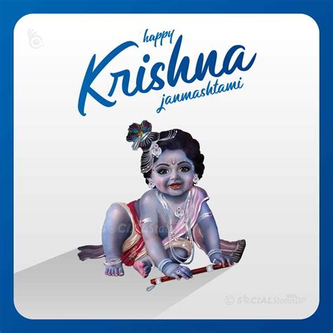 Happy Krishna Janmashtami Wishes With Lord Krishna Images