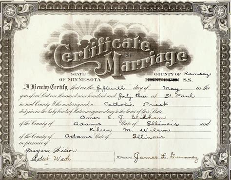 How To Print A Marriage Certificate Printable Online