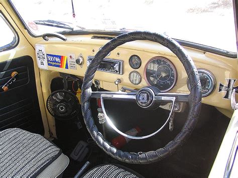 67 VW Beetle Interior