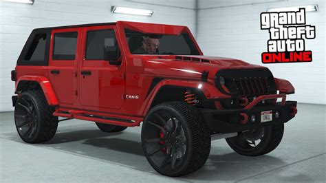 GTA 5 Online Canis Terminus Jeep Wrangler DLC Vehicle