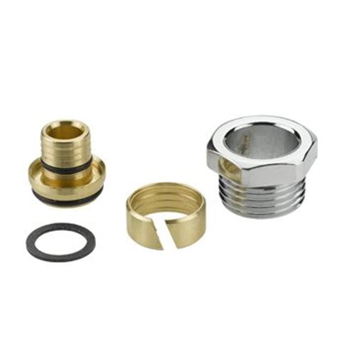 Danfoss Raccord A Compression Coude X Mm Alu Pex Chrome